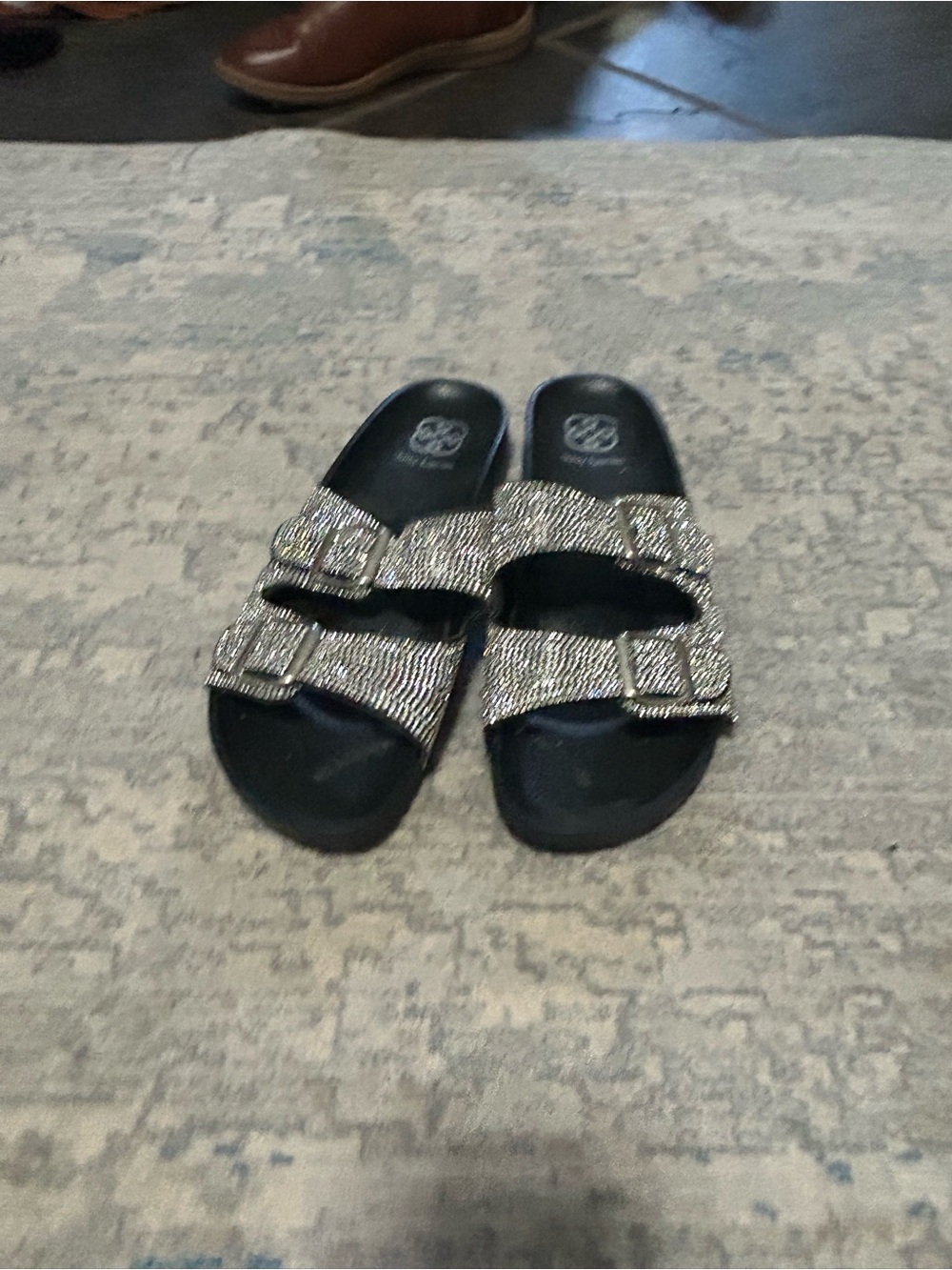 Rhinestone sandals